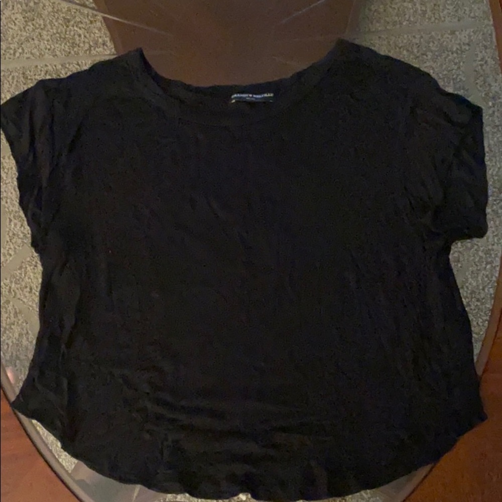 Brandy Melville Flutter Edge Crop Top